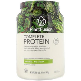 PlantFusion, Complete Protein, Natural, 1.85 lb (840 g)