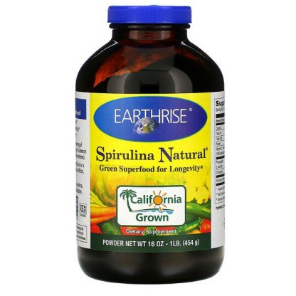 Earthrise, Spirulina Natural, 16 oz (454 g)