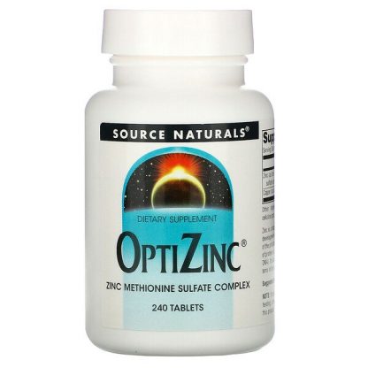 Source Naturals, OptiZinc, 240 Tablets