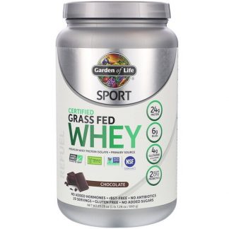 Garden of Life, Sport, Certified Grass Fed Whey, Refuel, Chocolate, 23.28 oz (660 g)