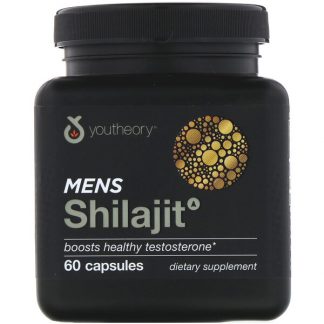 Youtheory, Mens Shilajit, 60 Capsules