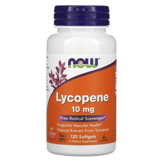 NOW Foods, Lycopene, 10 mg, 120 Softgels