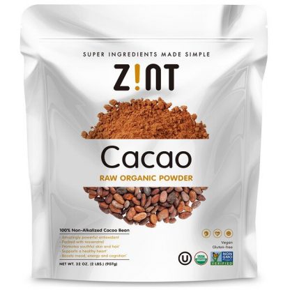 Zint, Raw Organic Cacao Powder, 32 oz (907 g)