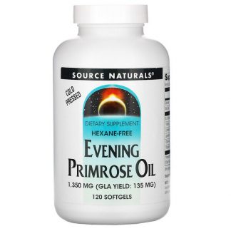 Source Naturals, Evening Primrose Oil, 1,350 mg, 120 Softgels