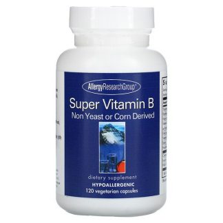 Allergy Research Group, Super Vitamin B Complex, 120 Vegetarian Capsules