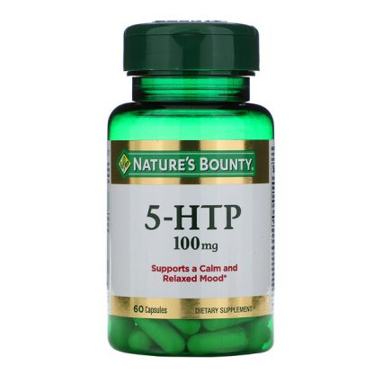 Nature's Bounty, 5-HTP, 100 mg, 60 Capsules