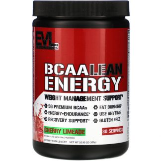 EVLution Nutrition, BCAA LEAN ENERGY, Cherry Limeade, 10.90 oz (309 g)