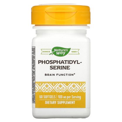 Nature's Way, Phosphatidylserine, 100 mg, 60 Softgels