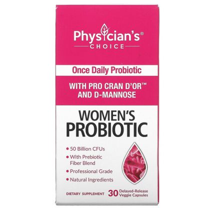 Physician's Choice, Women's Probiotic, 50 Billion CFUs, 30 Delayed Release Veggie Capsules