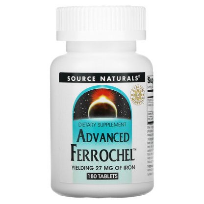 Source Naturals, Advanced Ferrochel, 180 Tablets