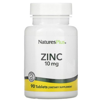 NaturesPlus, Zinc, 10 mg, 90 Tablets