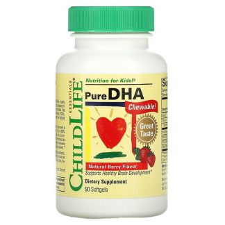 ChildLife, Pure DHA, Natural Berry, 90 Softgels