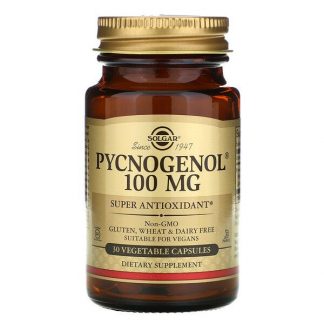 Solgar, Pycnogenol, 100 mg, 30 Vegetable Capsules