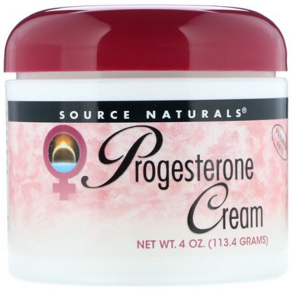 Source Naturals, Progesterone Cream, 4 oz (113.4 g)