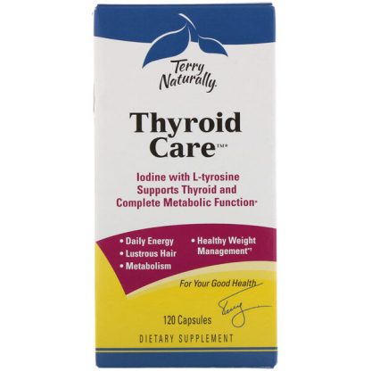 Terry Naturally, Thyroid Care, 120 Capsules