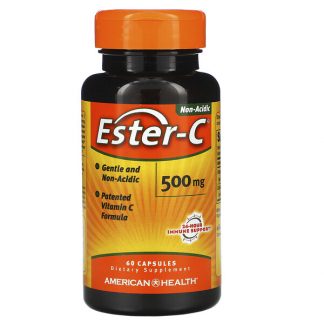 American Health, Ester-C, 500 mg, 60 Capsules