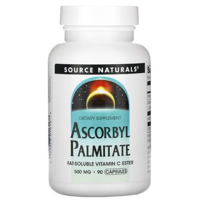 Source Naturals, Ascorbyl Palmitate, 500 mg, 90 Capsules