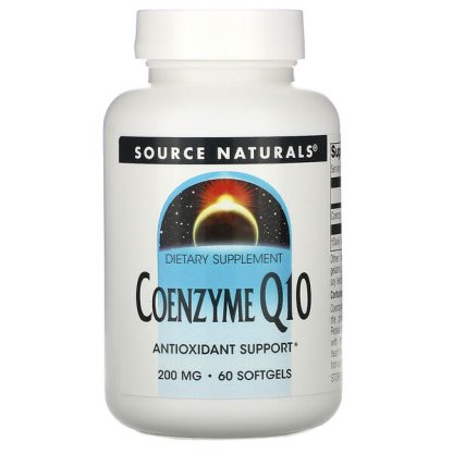 Source Naturals, Coenzyme Q10, 200 mg, 60 Softgels