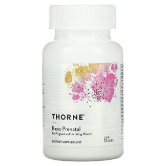 Thorne Research, Basic Prenatal, 90 Capsules