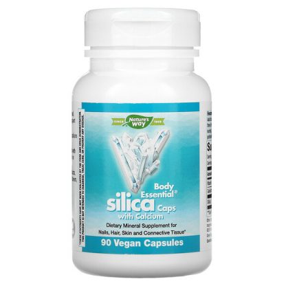 Nature's Way, Body Essential, Silica Caps with Calcium, 90 Vegan Capsules