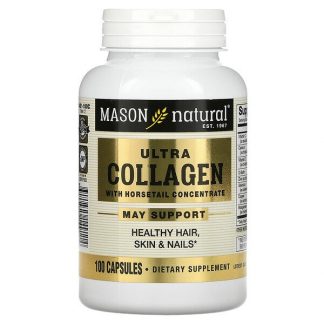 Mason Natural, Ultra Collagen with Horsetail Concentrate, 100 Capsules