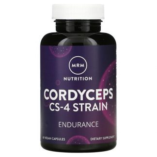 MRM, Nutrition, Cordyceps CS-4 Strain, 60 Vegan Capsules