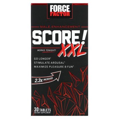 Force Factor, SCORE! XXL, Male Enhancement, 30 Tablets