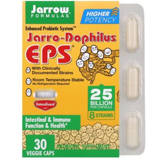 Jarrow Formulas, Jarro-Dophilus EPS, 25 Billion, 30 Veggie Caps