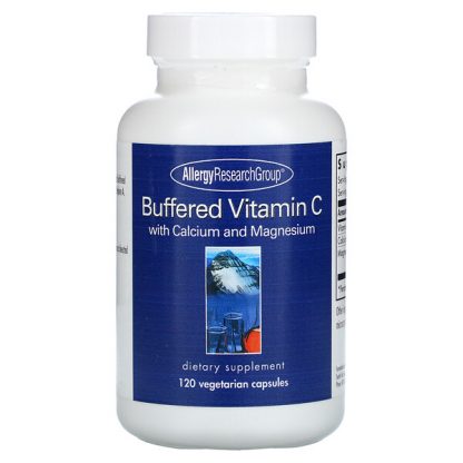 Allergy Research Group, Buffered Vitamin C with Calcium and Magnesium, 120 Vegetarian Capsules