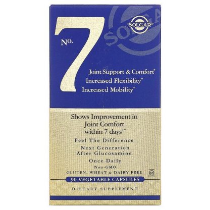 Solgar, No. 7, Joint Support & Comfort, 90 Vegetable Capsules