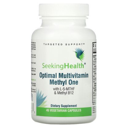 Seeking Health, Optimal Multivitamin Methly One, With L-5-MTHF & Methyl B12, 45 Vegetarian Capsules