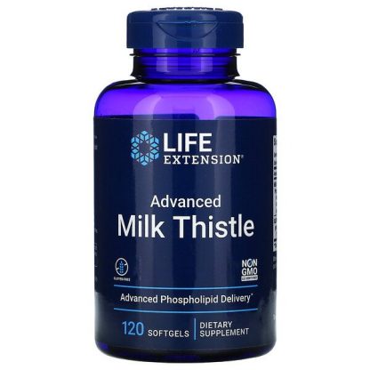 Life Extension, Advanced Milk Thistle, 120 Softgels