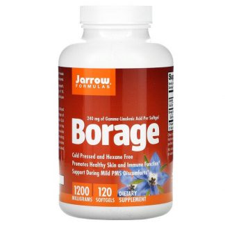 Jarrow Formulas, Borage, GLA-240, 1200 mg, 120 Softgels