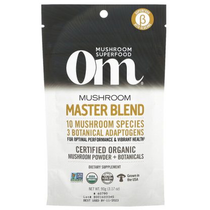 Om Mushrooms, Mushroom Master Blend, 3.17 oz (90 g)