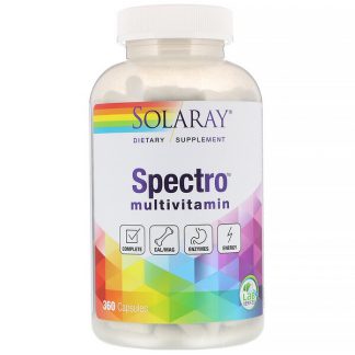 Solaray, Spectro, Multivitamin, 360 Capsules