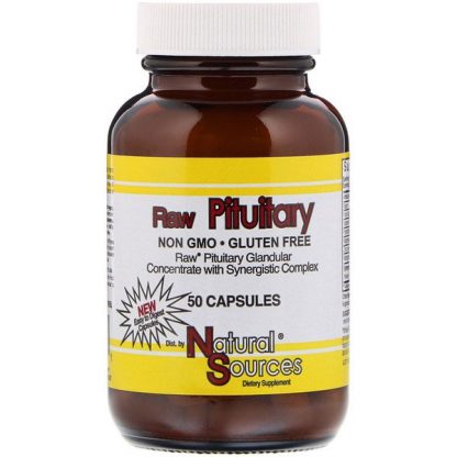 Natural Sources, Raw Pituitary, 50 Capsules