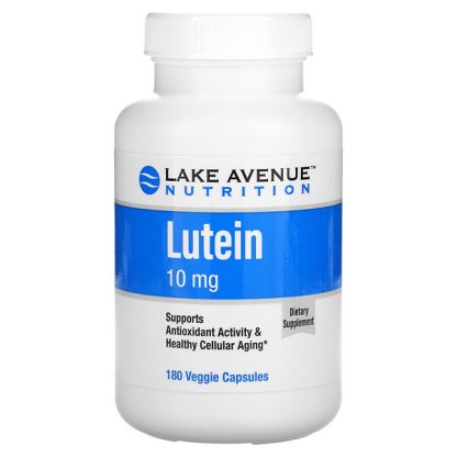 Lake Avenue Nutrition, Lutein, 10 mg, 180 Veggie Capsules