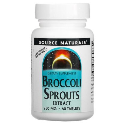 Source Naturals, Broccoli Sprouts Extract, 250 mg, 60 Tablets