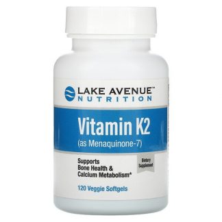 Lake Avenue Nutrition, Vitamin K2 (as Menaquinone-7), 50 mcg, 120 Veggie Softgels