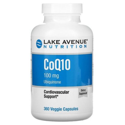 Lake Avenue Nutrition, CoQ10, USP Grade, 100 mg, 360 Veggie Capsules