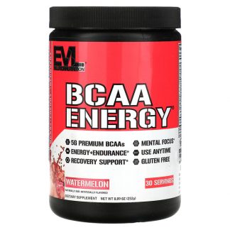 EVLution Nutrition, BCAA ENERGY, Watermelon, 8.89 oz (252 g)