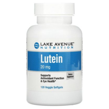 Lake Avenue Nutrition, Lutein, 20 mg, 120 Veggie Softgels