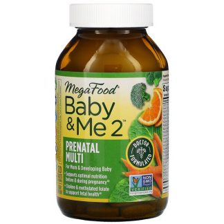 MegaFood, Baby & Me 2, 120 Tablets