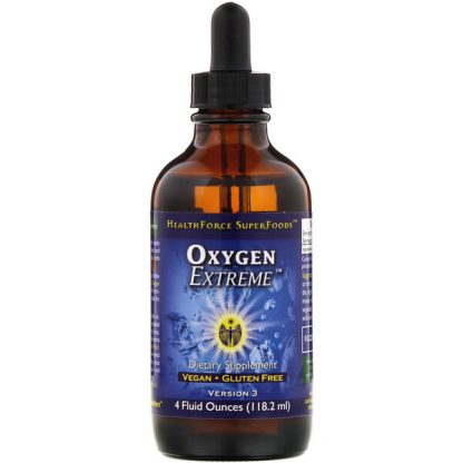 HealthForce Superfoods, Oxygen Extreme, 4 fl oz (118.2 ml)