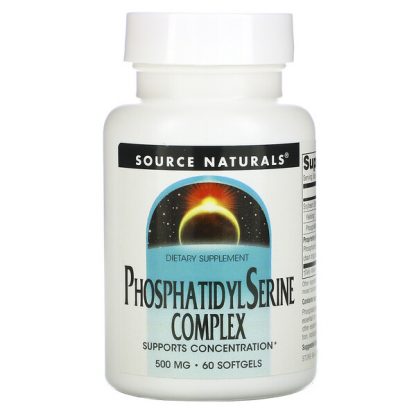 Source Naturals, Phosphatidyl Serine Complex, 500 mg, 60 Softgels