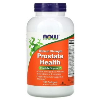 NOW Foods, Clinical Strength Prostate Health, 180 Softgels