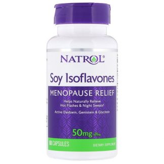 Natrol, Soy Isoflavones, 10 mg, 60 Capsules