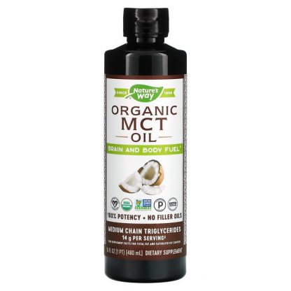 Nature's Way, Organic MCT Oil, 16 fl oz (480 ml)