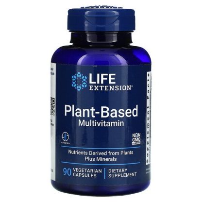 Life Extension, Plant-Based Multivitamin, 90 Vegetarian Capsules