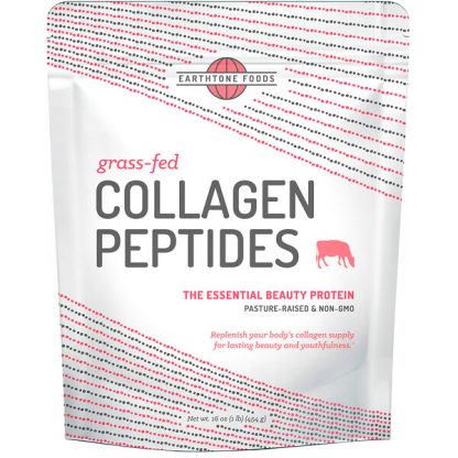 Earthtone Foods, Grass-Fed Collagen Peptides, Unflavored, 16 oz (454 g)